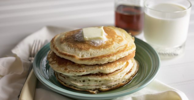 Panqueques de manzana y canela