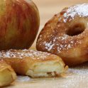 Easy apple doughnuts