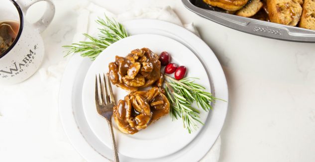 Overnight Caramel Pecan French Toast