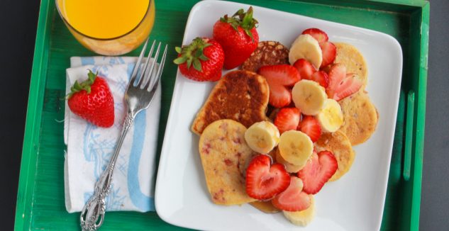 Strawberry Banana Pancakes