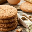 Lemon cornmeal cookies