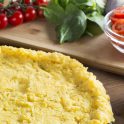 Polenta pizza