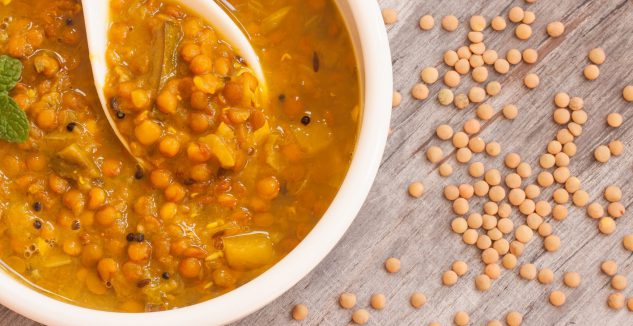 Corn and Turkey Meatball Lentil Soup