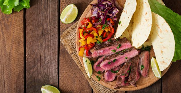 Flank Steak Fajitas