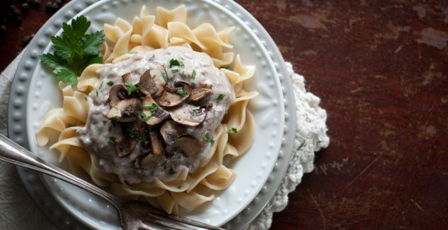 Carne Molida Stroganoff