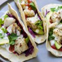 Simple fish tacos