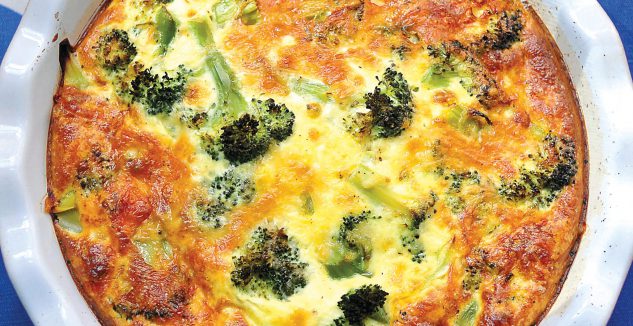 Quiche de vegetales, Mantenga la corteza