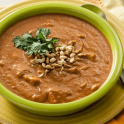 sweet potato peanut curry soup